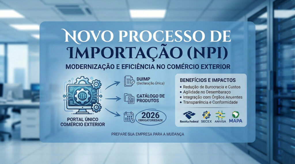 importação, npi